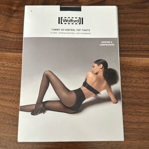 Wolford Tummy 20 control top tights black